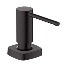   Hansgrohe A71 folyékonyszappan- és mosogatószer-adagoló 500ml, matt fekete 40468670