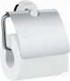 Hansgrohe Logis Universal wc-papír tartó fedéllel 41723000