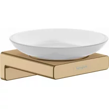   Hansgrohe AddStoris Szappantartó szálcsiszolt bronz 41746140
