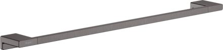 Hansgrohe AddStoris Fürdőlepedő tartó szálcsiszolt fekete króm 41747340