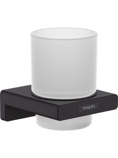   Hansgrohe AddStoris Fogkefe tartó pohár matt fekete 41749670