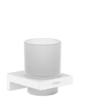   Hansgrohe AddStoris Fogkefe tartó pohár matt fehér 41749700