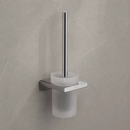 Hansgrohe AddStoris WC kefe tartó, falra szerelhető króm 41752000