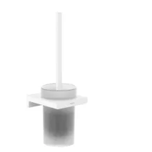   Hansgrohe AddStoris WC kefe tartó, falra szerelhető matt fehér 41752700