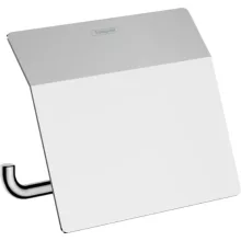   Hansgrohe AddStoris WC papír tartó fedlappal króm 41753000