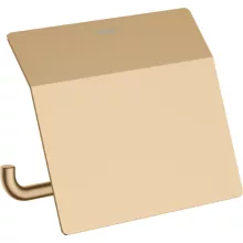   Hansgrohe AddStoris WC papír tartó fedlappal szálcsiszolt bronz 41753140