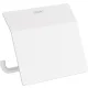 Hansgrohe AddStoris WC papír tartó fedlappal matt fehér 41753700