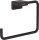 Hansgrohe AddStoris Kéztörlő tartó, gyűrű alakú matt fekete 41754670