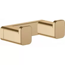   Hansgrohe AddStoris Törölköző horog két kampóval szálcsiszolt bronz 41755140