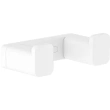   Hansgrohe AddStoris Törölköző horog két kampóval matt fehér 41755700