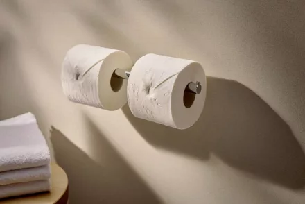 Hansgrohe AddStoris S két ágú WC papír tartó, króm kivitelben
