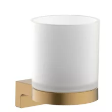 Hansgrohe AddStoris S fogkefe tartó pohár, szálcsiszolt bronz kivitelben