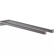   Hansgrohe AddStoris Törölköző tartó szálcsiszolt fekete króm 41770340
