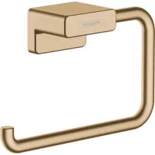   Hansgrohe AddStoris WC papír tartó fedlap nélkül szálcsiszolt bronz 41771140