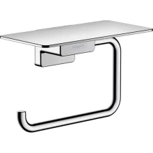 Hansgrohe AddStoris WC papír tartó, polccal króm 41772000