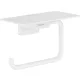 Hansgrohe AddStoris WC papír tartó, polccal matt fehér 41772700