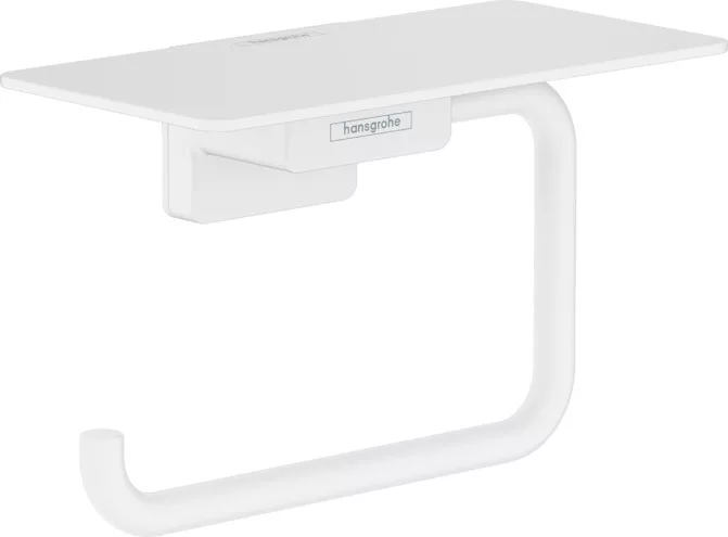 Hansgrohe AddStoris WC papír tartó, polccal matt fehér 41772