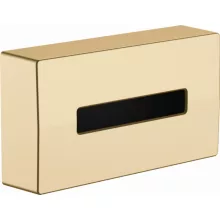   Hansgrohe AddStoris papírzsebkendő tartó, szálcsiszolt bronz 41774140