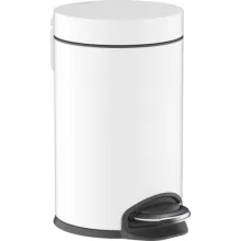   Hansgrohe AddStoris Szemetes kuka, pedállal matt fehér 41775700