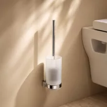 Hansgrohe AddStoris S fali WC kefe tartó, króm kivitelben