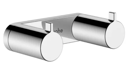 Hansgrohe AddStoris S dupla törölköző akasztó, króm kivitelben