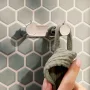 Hansgrohe AddStoris S dupla törölköző akasztó, króm kivitelben