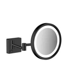  Hansgrohe AddStoris Piperetükör LED világítással matt fekete 41790670