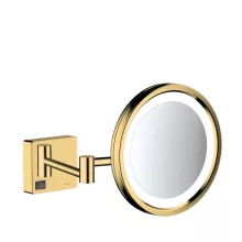   Hansgrohe AddStoris Piperetükör LED világítással polírozott arany hatású 41790990