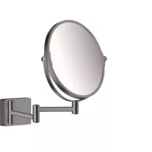   Hansgrohe AddStoris Borotválkozótükör szálcsiszolt fekete króm 41791340