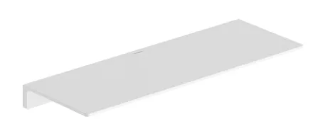 Hansgrohe AddStoris 400 mm polc, matt fehér kivitelben