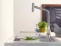 Hansgrohe S71 Beépíthető 2 medencés mosogató lefolyókészlet nélkül rozsdamentes acél hatású 43309800