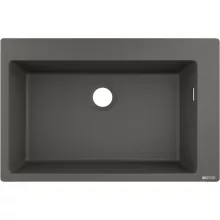   Hansgrohe S51 S510-F660 Beépített SilicaTec mosogató kőszürke 43313290