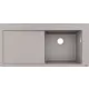 Hansgrohe S51 S514-F450 Beépített SilicaTec mosogató csepegtetővel, betonszürke 43314380