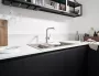 Hansgrohe S51 S510-F635 beépített mosogató 180/450 két medencével betonszürke 43315380