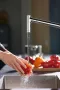 Hansgrohe S71 munkalap alá rögzíthető mosogató 450 csapfurat és lefolyókészlet nélkül rozsdamentes acél hatású 43426800