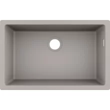   Hansgrohe S510-U660 munkalap alá rögzített mosogató 660 betonszürke 43432380