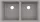 Hansgrohe S51 S510-U770 beépíthető SilicaTec mosogató munkalap alá betonszürke 43434380