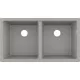 Hansgrohe S51 S510-U770 beépíthető SilicaTec mosogató munkalap alá betonszürke 43434380