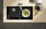 Hansgrohe S51 S510-U770 beépíthető SilicaTec mosogató munkalap alá betonszürke 43434380
