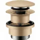 Hansgrohe szálcsiszolt bronz push-open lefolyógarnitúra 50100140