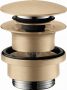 Hansgrohe szálcsiszolt bronz push-open lefolyógarnitúra 50100140