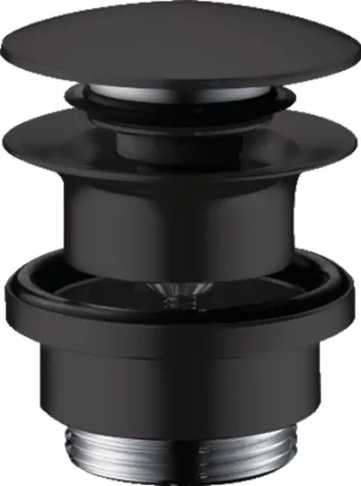 Hansgrohe matt fekete push-open lefolyógarnitúra 50100670