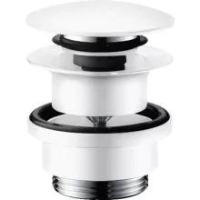 Hansgrohe matt fehér push-open lefolyógarnitúra 50100700