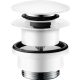 Hansgrohe matt fehér push-open lefolyógarnitúra 50100700