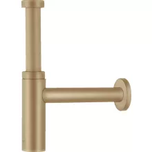   Hansgrohe Flowstar S dizájnszifon, szálcsiszolt bronz 52105140