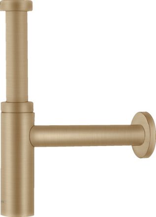 Hansgrohe Flowstar S dizájnszifon, szálcsiszolt bronz 52105140