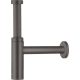 Hansgrohe Flowstar S  dizájnszifon, szálcsiszolt fekete/króm 52105340