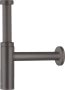 Hansgrohe Flowstar S  dizájnszifon, szálcsiszolt fekete/króm 52105340