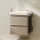 Hansgrohe Xelu Q Mosdószekrény mosdóhoz 580/475 két fiókkal, matt fehér fogantyú/természetes tölgy 54025700