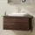 Hansgrohe Xelu Q Konzolos mosdószekrény 980/550 fiókkal, ráültetett mosdótálakhoz, króm fogantyú/sötét dió 54061000